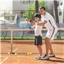 2 en 1 Raquette de Tennis et Badminton pour Enfants avec 6 Balles - Adaptée aux Sports d'Intérieur et d'Extérieur