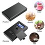 Balance de Precision 500g/0.01g, Balance de Poche avec Écran LCD Rétroéclairé(7 Unités)Petit Balance de Bijoux Balance de Cuisin