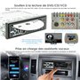 Bluetooth 1 DIN USB/TF/Lecteur MP3/AUX in