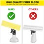FenstersaugerÓ 8 Pièces Vadrouille en Microfibre Compatible avec Lave Vitre Karcher WV2 WV5 WV6 Plus Premium