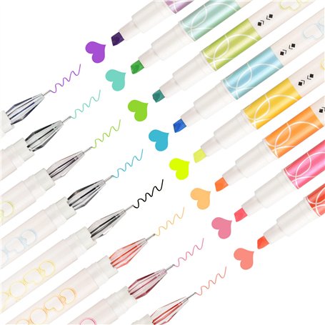 EooUooIP Surligneur et stylos gel