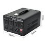 Cantonape 5000VA Transformateur USA Convertisseur de Tension 5000W 110V et 220V Sortie AC Entrée : 110V ou 220V