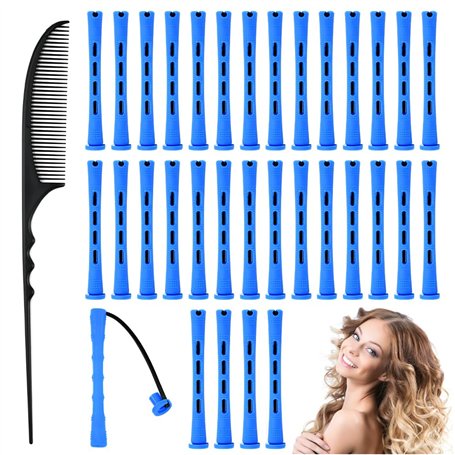 ADERTOS 80 Pièces Permanente Cheveux Boucle Kit