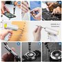 Ensemble Tournevis De Precision 122 en 1 pour réparer téléphones,kit tournevis, modèles DIY, smartphones et ordinateurs portable