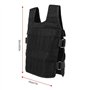 50 Kg Gilets Poids Oxford Veste de Musculation pour Hommes Femmes EntraîNement Courant