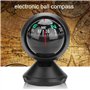 Keenso Compas de Bateau Compas de Navigation Boussole Marine Réglable Electronique Boussole de Vision Nocturne pour Véhicule de 
