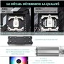 Thermalright AssassinX120 SE ARGB Refroidisseur d'air CPU ventilateur silencieux, AX120, 4 caloducs, TL-C12C-S PWM avec roulemen