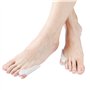 Bunionette Correcteur, 4X Correcteur Petit Orteil Silicone Gel pour Hommes et femmes, Prothese Attelle Bunionette pour Marteau O
