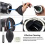 KuuZuse Kit de Nettoyage pour appareils Photo Reflex numériques avec tampons de Nettoyage APS-C, Chiffons en Microfibres, Stylo