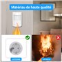 Prise avec Détecteur de Mouvement, Prise avec Capteur de Mouvement, Détecteur de Passage avec Interrupteur Piles, Infrarouge PIR