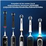 16 Unités Brossette Compatible Électrique Oral B Tête, Brosse à Rechange, Brossettes Électriques Sensitive Clean Dent, Electriqu