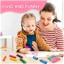 30 Pièces Mini Stylos Surligneurs, Mini Surligneurs en Forme de Bonbons, Surligneurs pour fête de Bonbons, Enfants Bonbon Surlig