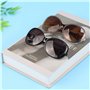 YIWONFU Lunettes de Soleil Femme Polarisées 2 Pièces, Lunettes de Soleil Verres Polarisants Mode Anti UV Lunette Polarisante Anc