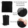 Kingrun Accessoires de Golf, Kit Nettoyage de Golf, Serviette de Golf, Brosse de Golf, Golf Divot Pliable avec Marqueur de Balle