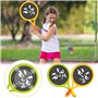 YBCCBY Raquette de Tennis pour Enfants, Raquette Badminton Enfant Balles et Raquettes de Plage Plastique Jeu de Raquette Légères