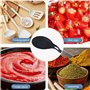 2 Pièces Repose Cuillère en Silicone, Porte Cuillère de Cuisine, Repose Cuillère à Chaleur de Cuisine, Pose Ustensile, Silicone 