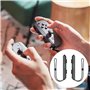 Makoto Nobu 1 Paires Dragonnes pour Switch Joycon, Contrôleur de Poignet, Dragonnes pour Poignet Manette Accessoires Contrôleur