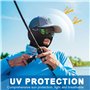 SEFIRST 4 Pcs Cagoule Masque de Ski Homme, Cagoule Moto Balaclava Hiver 3 Trous, Tour de Cou Femme Coupe, Protection UV, Charpe