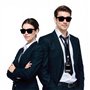 SEFIRST 5 Pcs MIB Agent Costume Accessoires, Men in Black Deguisement, Ensemble de Costumes de Services Secrets Accessoires, Cos