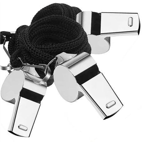 jatimdotin Lot de 3 Sifflets