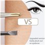 NXPUXP Pince À Épiler Les Sourcils Inclinés,Pince À Épiler Professionnelle En Acier Inoxydable Pour Sourcils,Pince À Épiler Prof