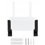 QWORK® Support Mural Universel Support Mural Polyvalent pour routeur/boîtier TV/Ordinateur Portable/commutateur/modems