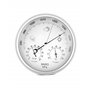 QWORK® 3 en 1 Station Météo Analogique en INOX