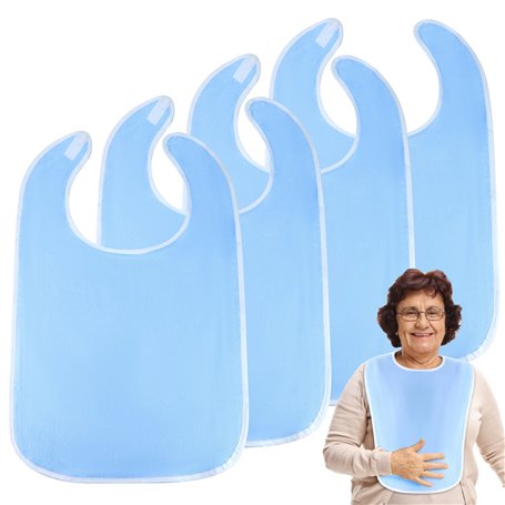 QWORK® 4 Pièces Bavoir Adulte