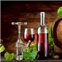 Tire-Bouchon Portable Rétro Inox Ouvre-Bouteilles à Ailette Décapsuleur Ouvre Bouteille de Vin Rouge Tire Bouchon de Bière Cadea
