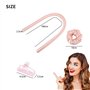 Boucles Sans Chaleur, Rouleau à Cheveux Sans Chaleur, Heatless Curling Rod Headband, Bandeaux à friser sans chaleur en soie, Rub