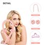 Boucles Sans Chaleur, Rouleau à Cheveux Sans Chaleur, Heatless Curling Rod Headband, Bandeaux à friser sans chaleur en soie, Rub