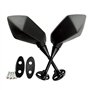 Road Passion Rétroviseurs Moto Rétroviseurs Un Ensemble de Deux Rétroviseurs Filetage de Boulon Compatible pour HONDA CBR900 CBR