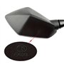 Road Passion Rétroviseurs Moto Rétroviseurs Un Ensemble de Deux Rétroviseurs Filetage de Boulon Compatible pour HONDA CBR900 CBR