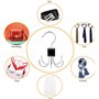 Porte Ceinture pour Placard, Lot De 2 Rotatifs à 360 °Porte Cravate, Gain De Place, Rangement Ceinture, Porte Cravate, Capacité
