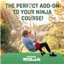 Fofana Rouleau de slackline Ninja Slider - Transformez les slacklines en Ziplines avec les nouveaux accessoires les plus amusant