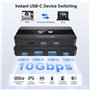 commutateur KVM switch USB C