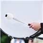 2 PCS Baguette de Tambour,Baguette Tambour avec Feutre De Laine Head,Tambour Maillets Percussion Fanfare Accessoires
