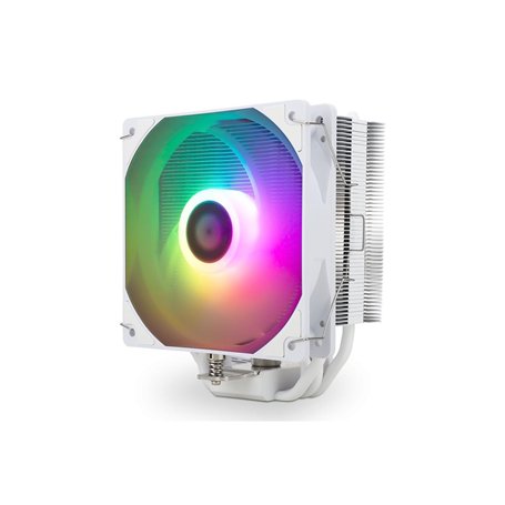 ThermalRight Assassin King 120 SE Blanc ARGB TL-C12CW-S Refroidisseur d'air compatible Intel-AMD 120 mm 5 x 6 mm