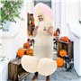 WENZPING Costume Gonflable Adulte,Robe gonflable,Rose Costumes d'halloween，Costume Gonflable une Pièce Vêtements Drôles pour La 