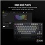 Corsair K65 Plus Wireless Clavier de Jeu mécanique remplaçable à Chaud 75% RGB - Interrupteurs linéaires MLX Red pré-lubrifiés -