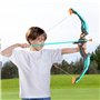 JOYIN Ensemble Arc et flèche pour Enfants - Ensemble de Jouets de tir à l'arc Lumineux à LED avec flèches à Ventouse, étui Cible