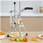 VEVOR Coupe-Frites Professionnel Manuel Coupe-Légumes Multifonction Commercial en Inox Lame de 0,95 cm Coupe Pomme de Terre Frui