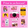 Barbie x Kodak Printomatic Appareil Photo Numérique Couleur – Appareil Photo Portable Barbie 5MP Imprime Photos Autocollantes 2x