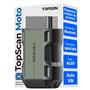 TOPDON TOPSCAN MOTO Outil de diagnostic OBD2 pour moto – Outil de diagnostic Bluetooth sans fil pour BMW