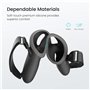 KIWI design Poignées de manettes Compatibles avec accessoires Meta Quest 3S/Quest 3, Poignées en Silicone, Protection avec Drago