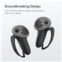 KIWI design Poignées de manettes Compatibles avec accessoires Meta Quest 3S/Quest 3, Poignées en Silicone, Protection avec Drago