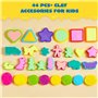 JOYIN Pâte à Modeler Accessoires 44 Pièces Dough Modeler Kit pour Enfants Emporte-pièces Moules Kit