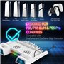 avec Double Station de Charge pour Manettes PS5