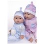 JC Toys Lots to Cuddle Babies, 13-Inch Baby Soft Doll Soft Body Twins, Designed by Berenguer by JC Toys Group, Inc.