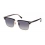 Tom Ford Lunettes de Soleil HUDSON-02 FT 0997-H Matte Black/Grey Brown Shaded 55/18/145 homme